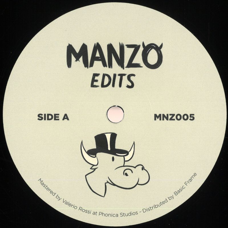 Various — Manzo Edits Vol. 5 vinyl cover