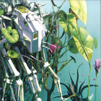 Roland Faber — Tidal Tales EP vinyl cover