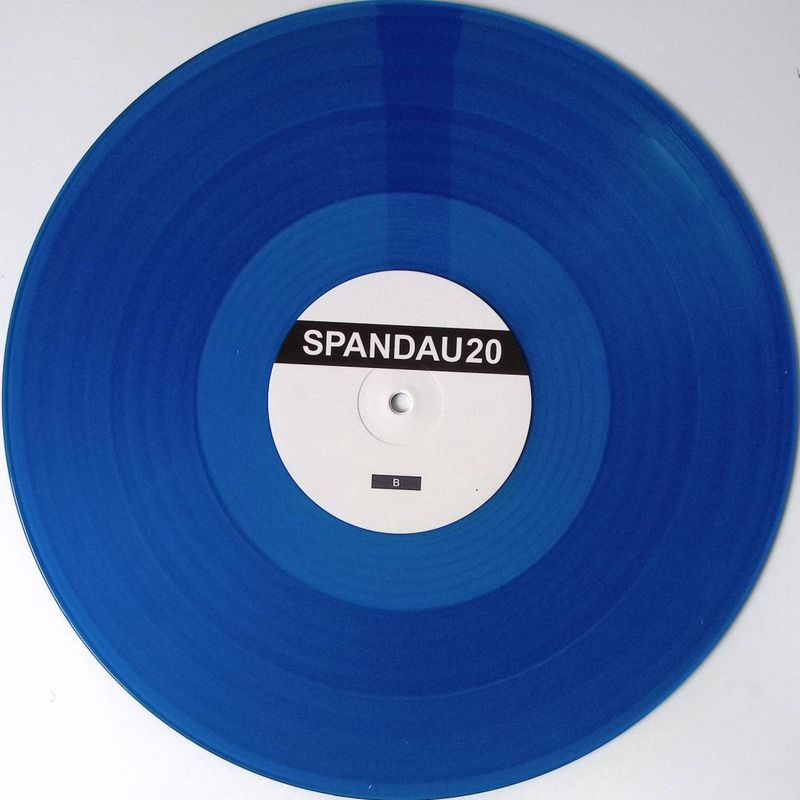 Anna Z, Dajusch, Fjaak, Claus — SPANDAU20 011 vinyl cover
