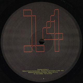Developer — Archive 014 vinyl cover