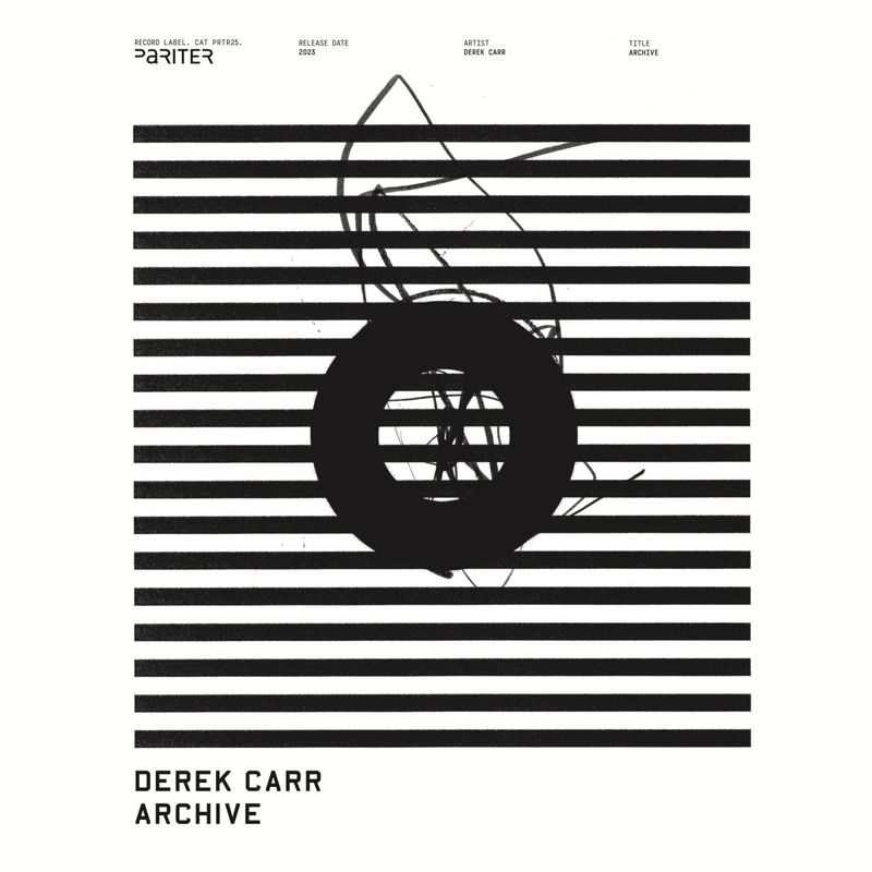 Derek Carr — Archive LP 4x12” vinyl cover
