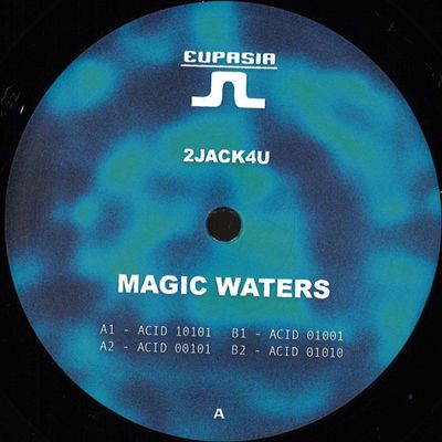 2Jack4U — Magic Waters EP vinyl cover
