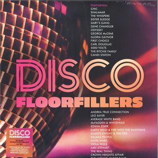 Various — Disco Floorfillers LP (2x12") vinyl cover