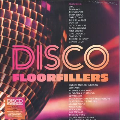 Various — Disco Floorfillers LP (2x12") vinyl cover