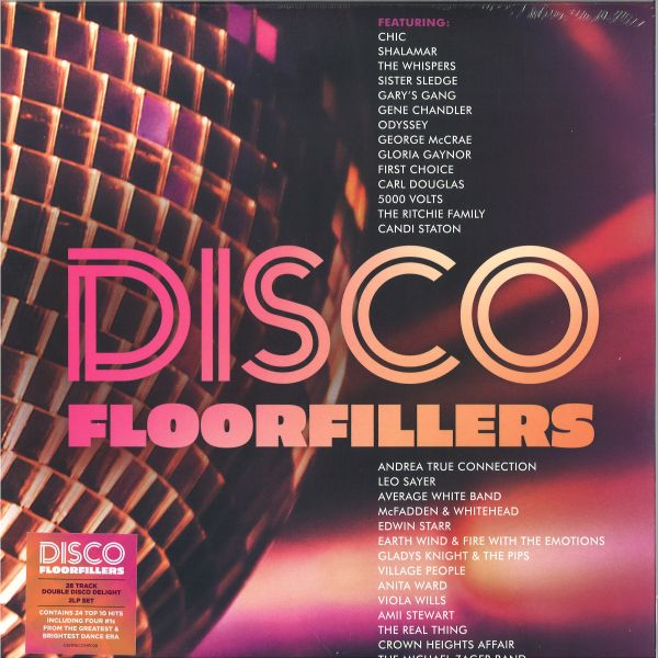 Various — Disco Floorfillers LP (2x12") vinyl cover