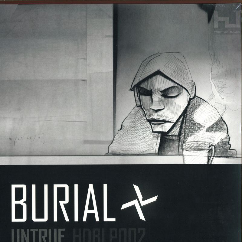 Burial — Untrue LP 2x12" vinyl cover