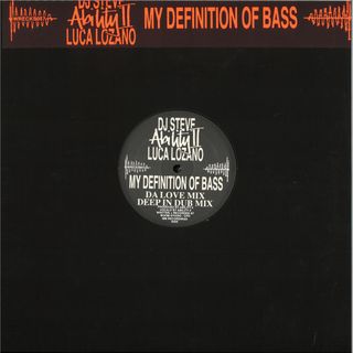 Ability Ii, Luca Lozano, Dj Steve — My Definition of Bass vinyl cover