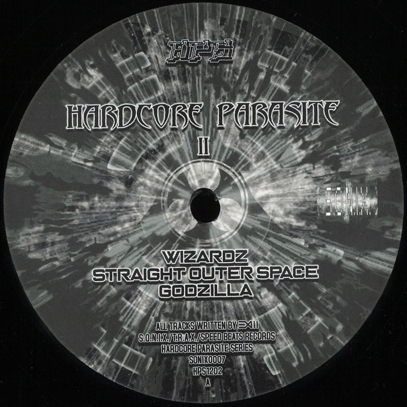 Hardcore Parasite — II vinyl cover