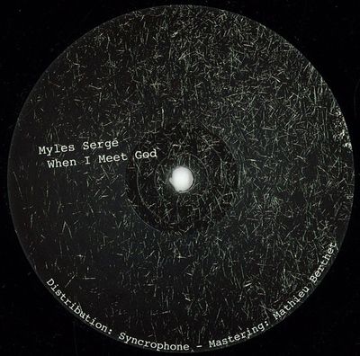 Myles Sergé — The Awakening E.p. vinyl cover