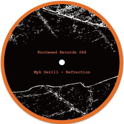 Myk Derill — Refraction vinyl cover