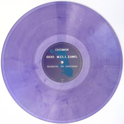 Boo Williams — Tribute To Chicago vinyl cover