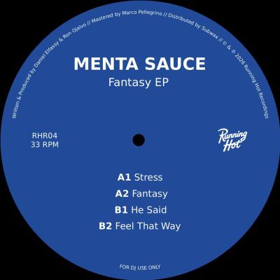 Menta Sauce — Fantasy EP vinyl cover