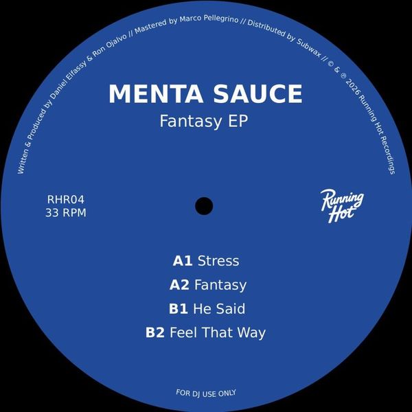 Menta Sauce — Fantasy EP vinyl cover