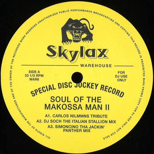 Various — SOUL OF THE MAKOSSA MAN II vinyl cover