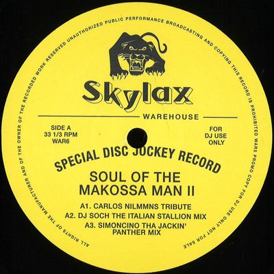 Various — SOUL OF THE MAKOSSA MAN II vinyl cover