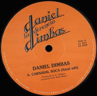 Daniel Dimbas, La Diferencia — LA DIFERENCIA - ANTAL & PALMS TRAX EDITS vinyl cover