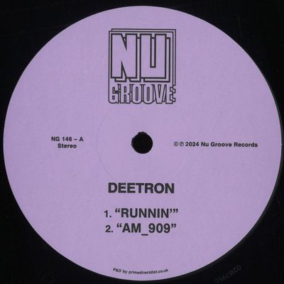 Deetron, Bruise — Runnin' / AM_909 / Sway / Getup vinyl cover