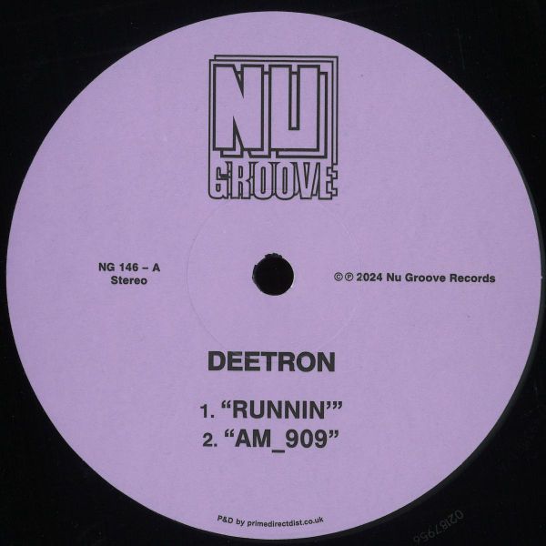 Deetron, Bruise — Runnin' / AM_909 / Sway / Getup vinyl cover