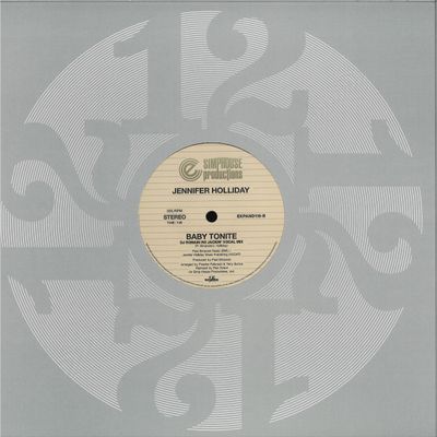 Jennifer Holiday — Baby Tonite vinyl cover