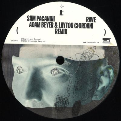 Sam Paganini — Rave EP vinyl cover