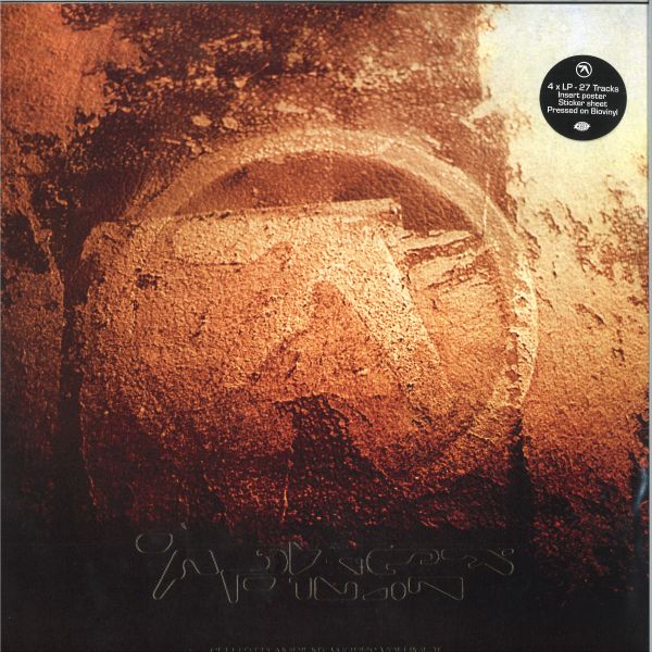 Aphex Twin — Selected Ambient Works Vol. II (LP 4x12") vinyl cover