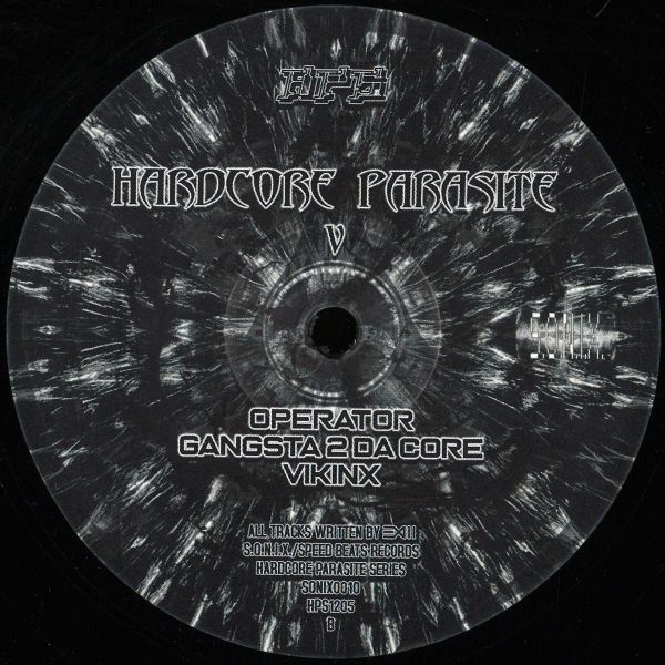 Hardcore Parasite — V vinyl cover