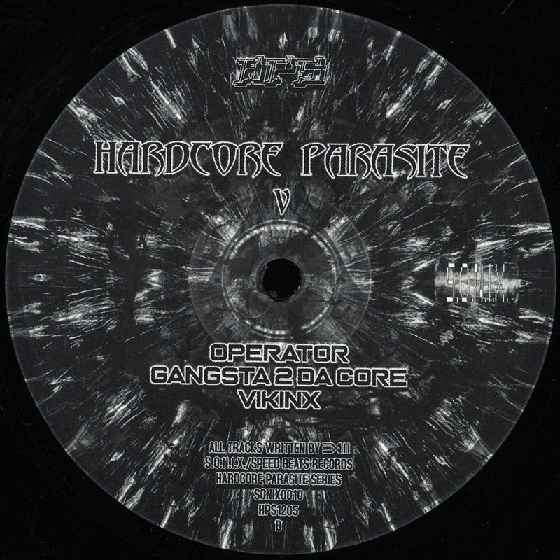 Hardcore Parasite — V vinyl cover