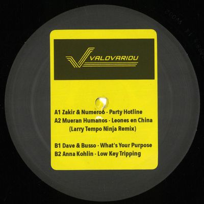 Various — ValoVariou 002 vinyl cover