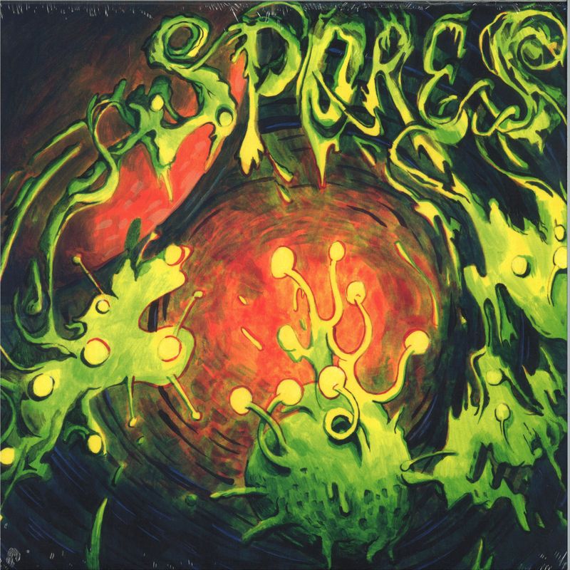 The Natural Yogurt Band — Spores LP vinyl cover