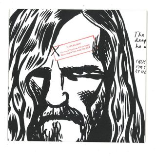 Raymond Pettibon, Oliver Augst — Nature Boy vinyl cover