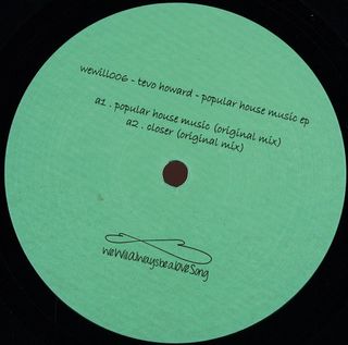 Tevo Howard — Popular House Music Ep vinyl cover