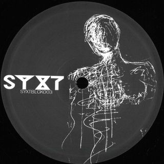 Ø [Phase], Uväll, Mzr, Ketch, Hertz Collision — SYXTBLCK003 vinyl cover