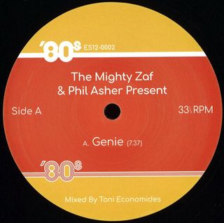 The Mighty Zaf, Phil Asher — Genie vinyl cover