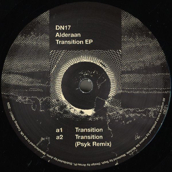 Alderaan, Psyk — Transition EP vinyl cover