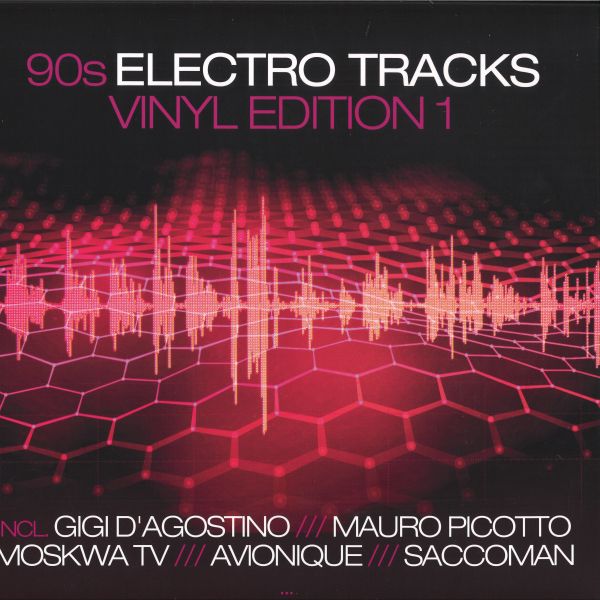 Various — 90s Electro Tracks - Vinyl Edition 1 vinyl cover