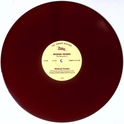 Michael Franks — The Reworks 2 vinyl cover