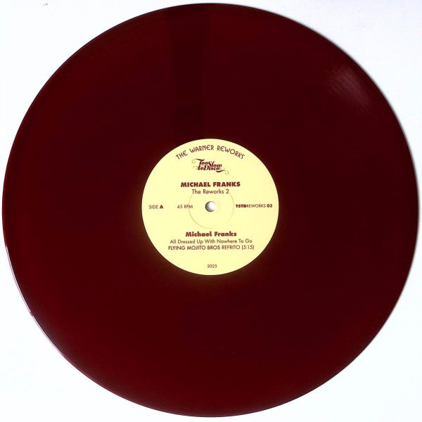 Michael Franks — The Reworks 2 vinyl cover
