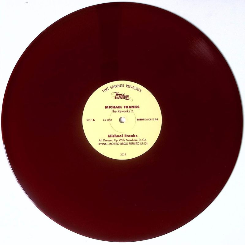 Michael Franks — The Reworks 2 vinyl cover