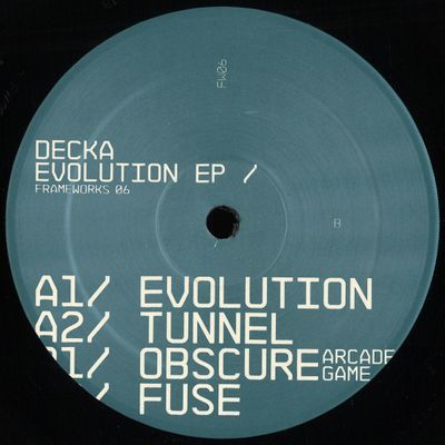 Decka — Evolution EP vinyl cover