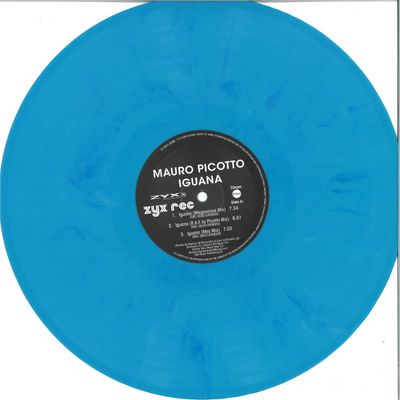 Mauro Picotto — IGUANA EP vinyl cover