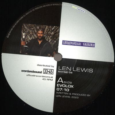 Lew Lewis — evolox cc len pire ep vinyl cover