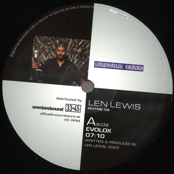 Lew Lewis — evolox cc len pire ep vinyl cover