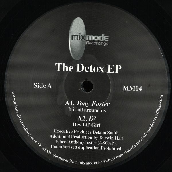 Delano Smith, Tony Foster — Detox Ep vinyl cover