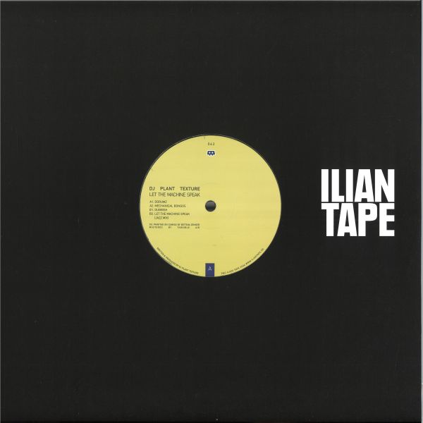 Dj Plant Texture — Let The Machine Speak vinyl cover