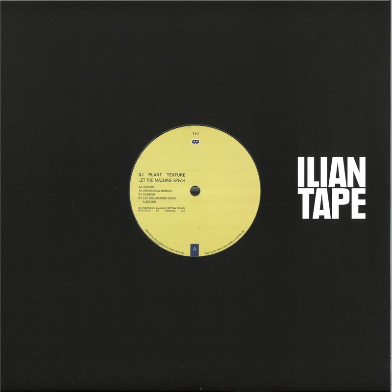 Dj Plant Texture — Let The Machine Speak vinyl cover