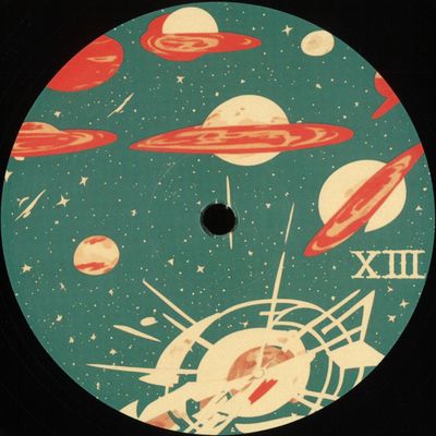 David Gtronic, Voigtmann — Drifting Through The Cosmos EP vinyl cover