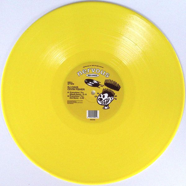 DJ Chus, Cevin Fisher — Every Time I Try vinyl cover