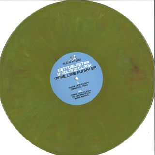 Gettoblaster, Roland Clark — Make Life Funky EP vinyl cover