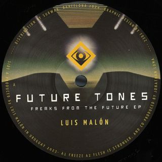 Luis Malón, Omar — Freaks From The Future EP vinyl cover