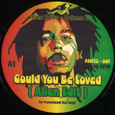 Various — Alien Edits Vol. 1 vinyl cover